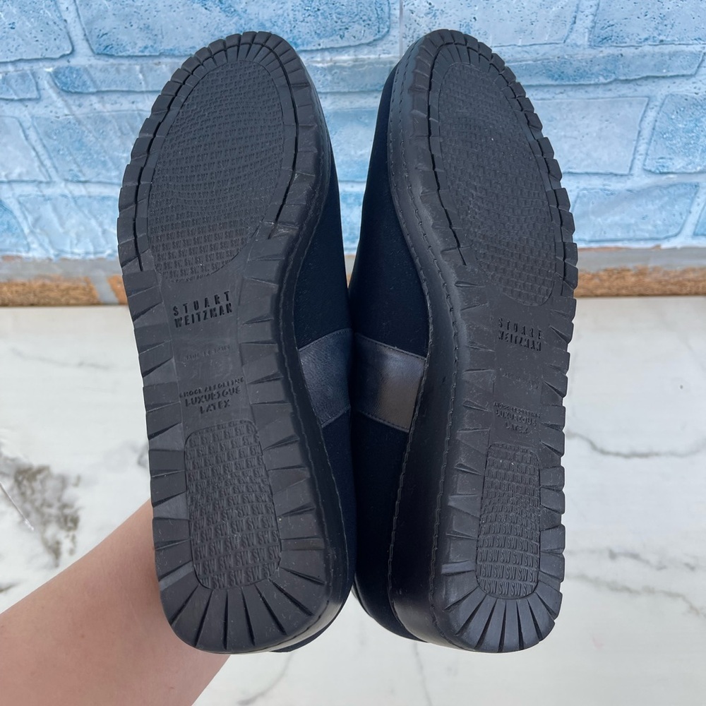 Stuart Weitzman Microsoft Loafer With Wedge Size 8 - image 6